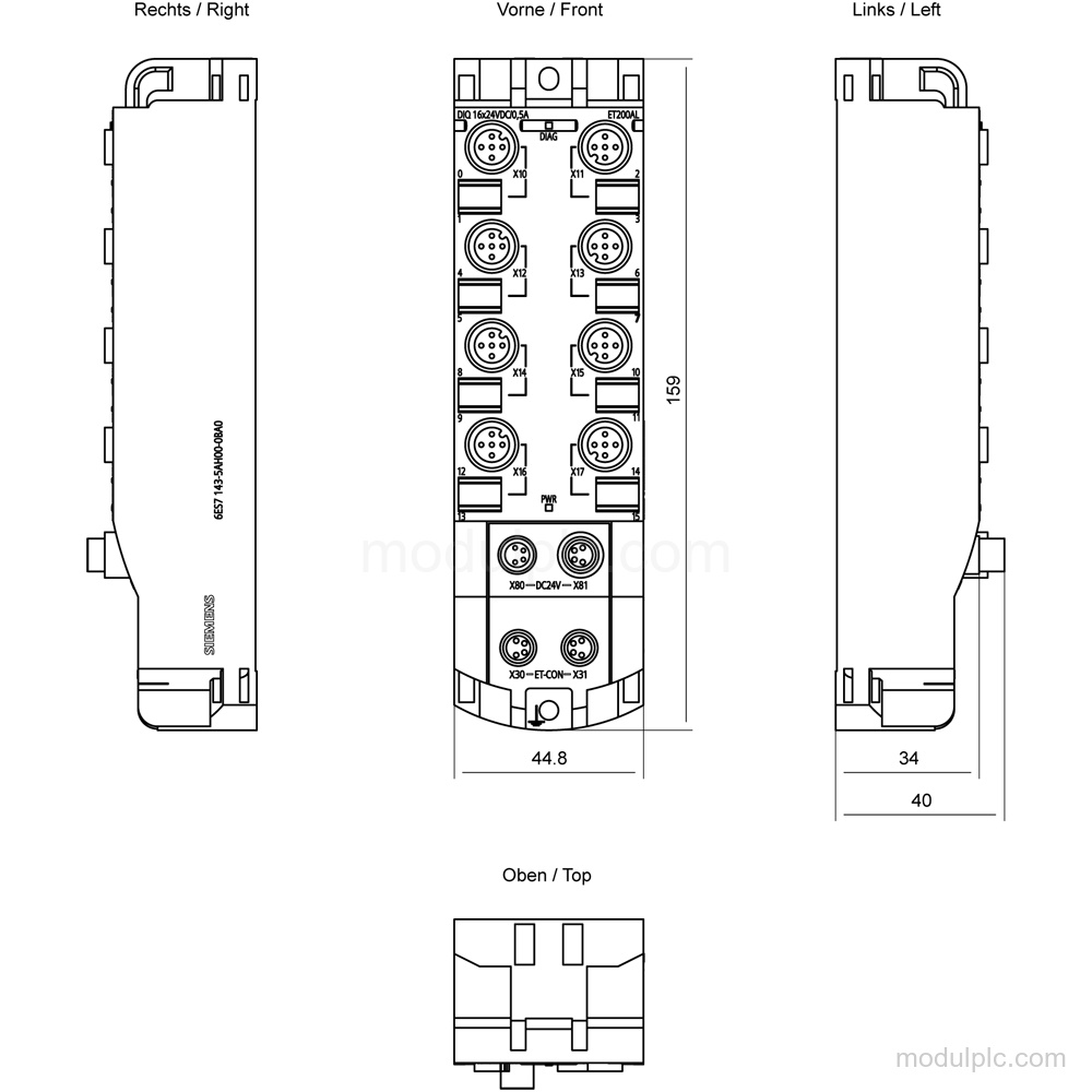 6ES7143-5AH00-0BA0 gambar 2