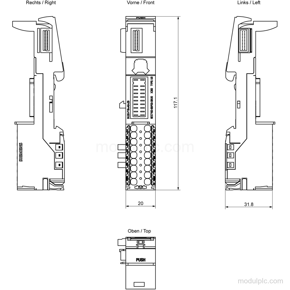 6ES7193-6BP00-0BU0 gambar 2
