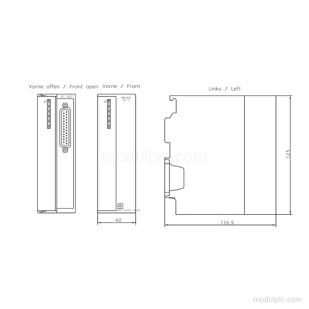 6ES7360-3AA01-0AA0 image 2