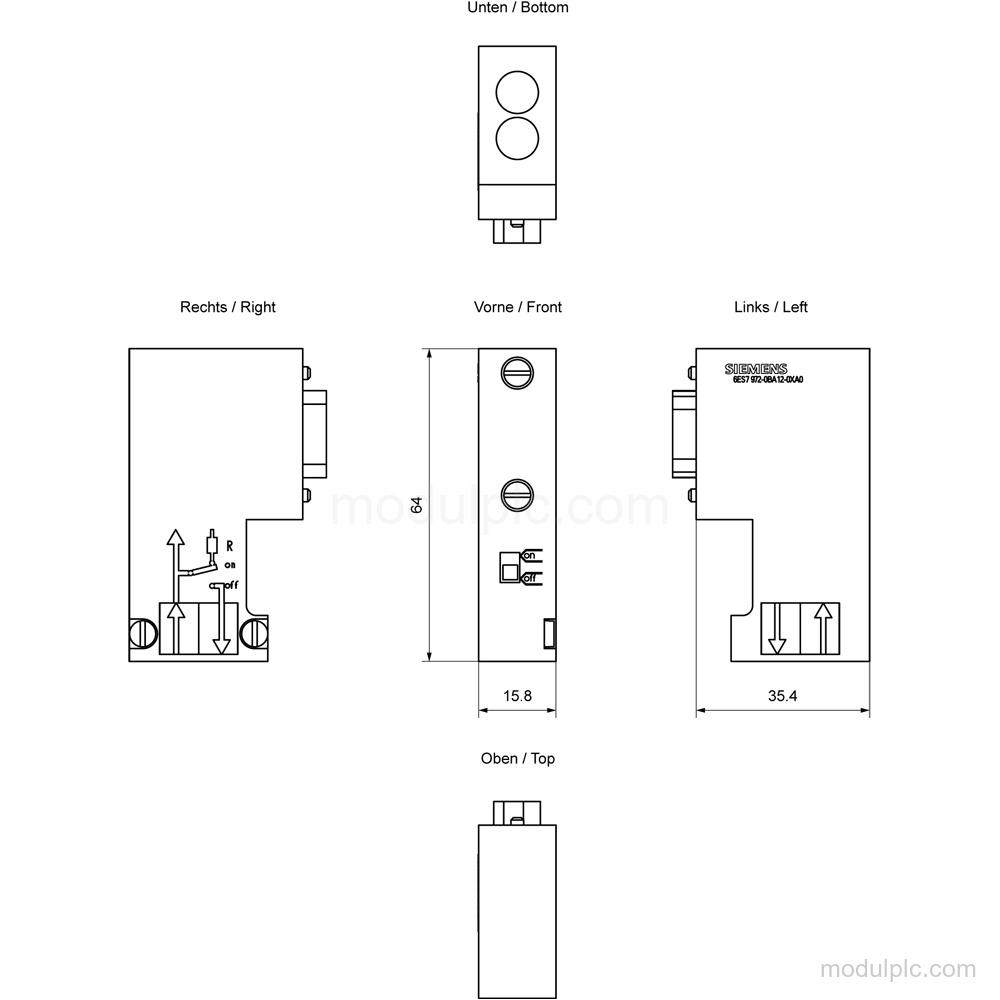 6ES7972-0BA12-0XA0 gambar 2