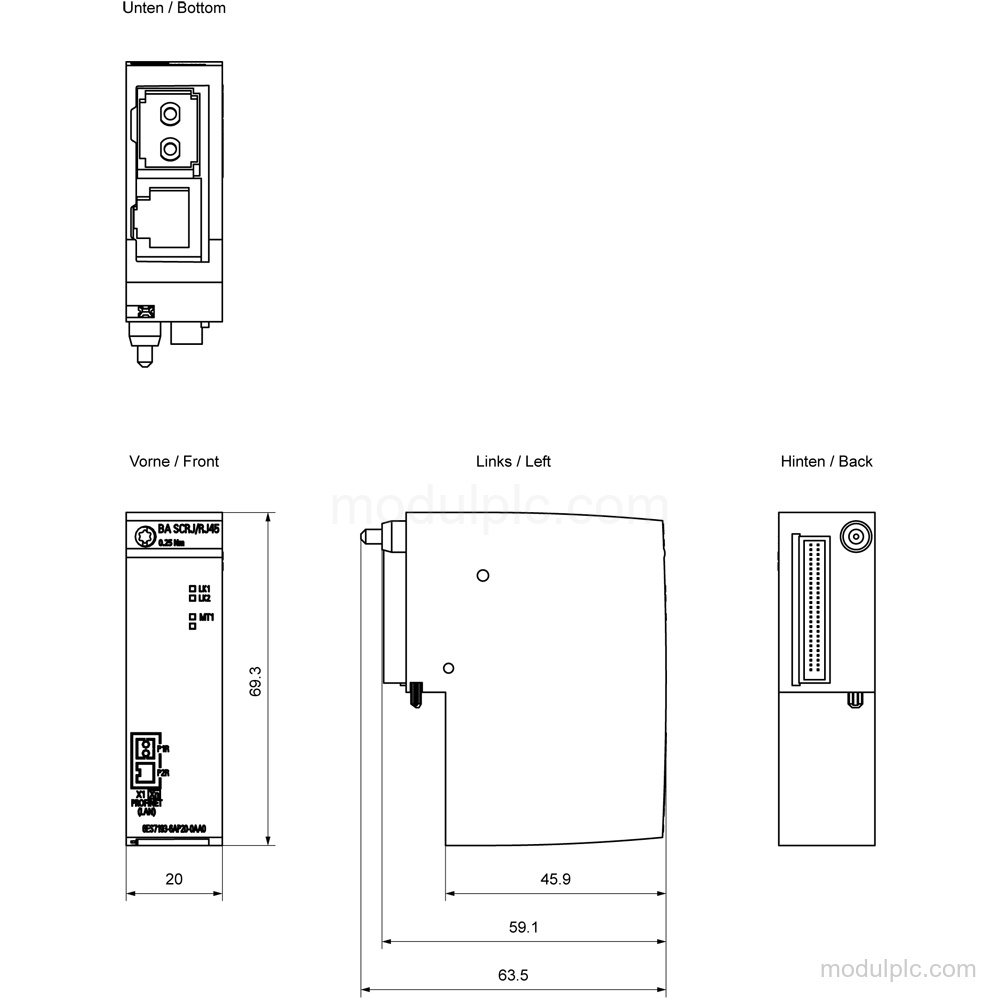 6ES7193-6AP20-0AA0 image 2