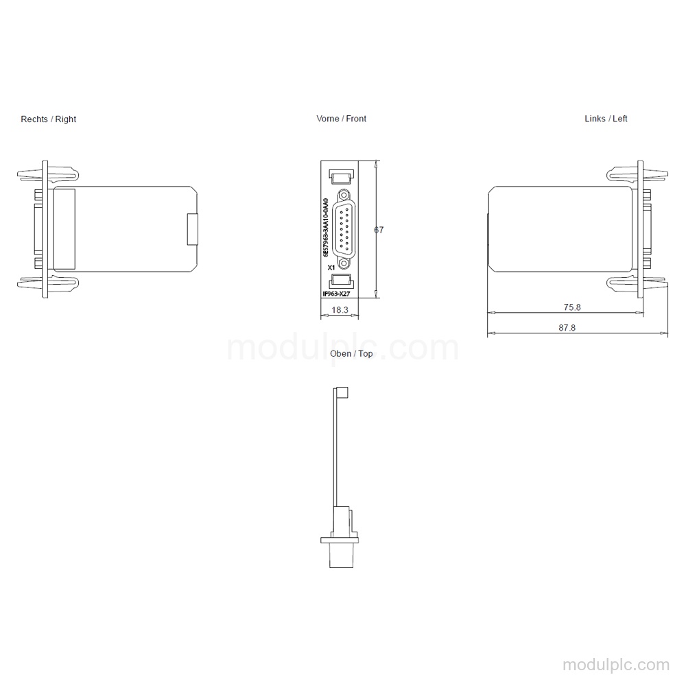 6ES7963-3AA10-0AA0 gambar 2