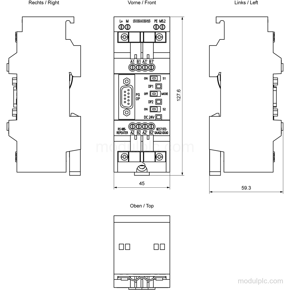 6ES7972-0AA02-0XA0 gambar 2