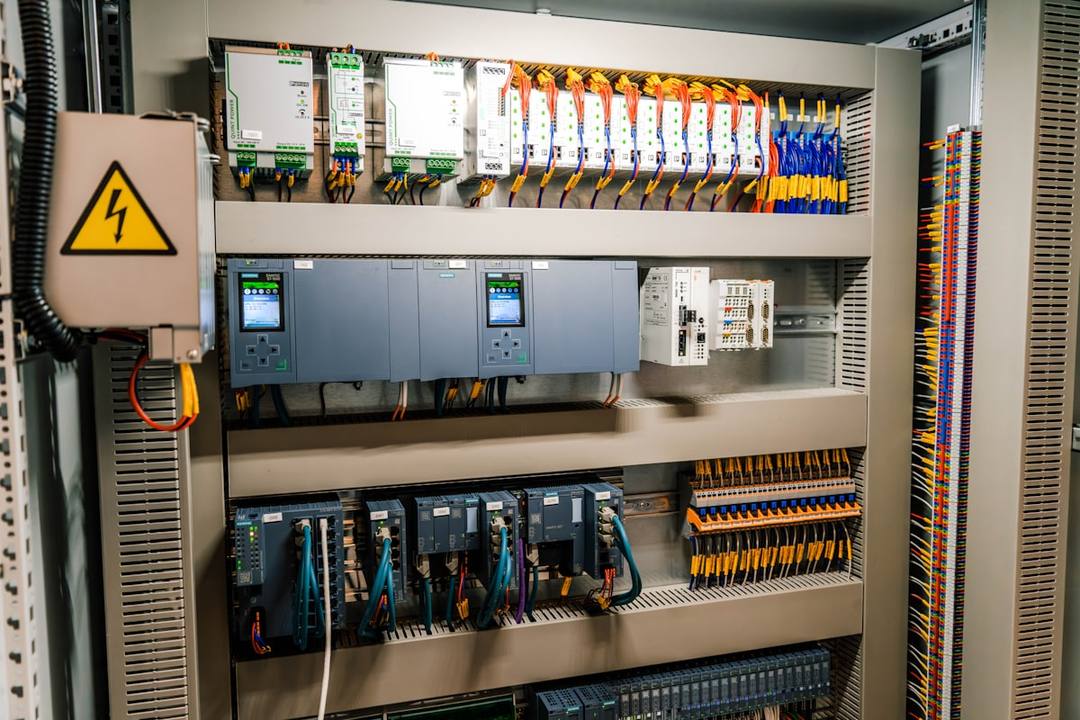 Siemens industrial automation control panel